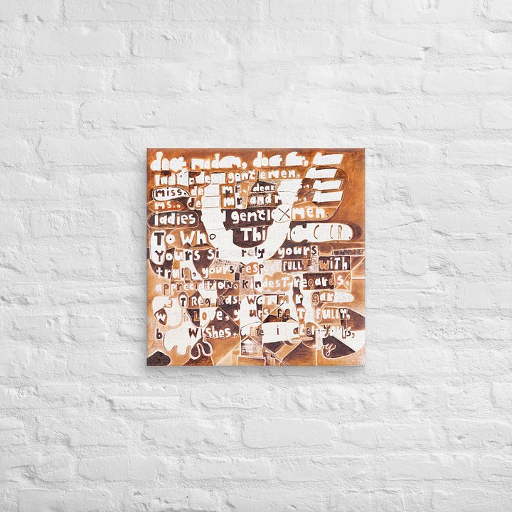 Beginnings & Endings on Canvas (32" x 32") product image (2)