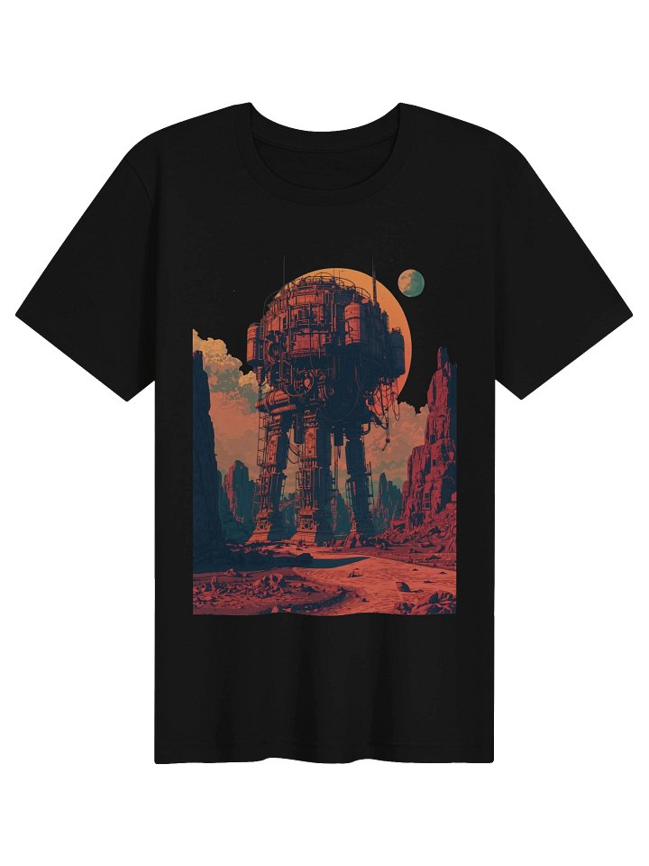 Retro-Futurist Desert Giant Lightweight T-Shirt product image (1)
