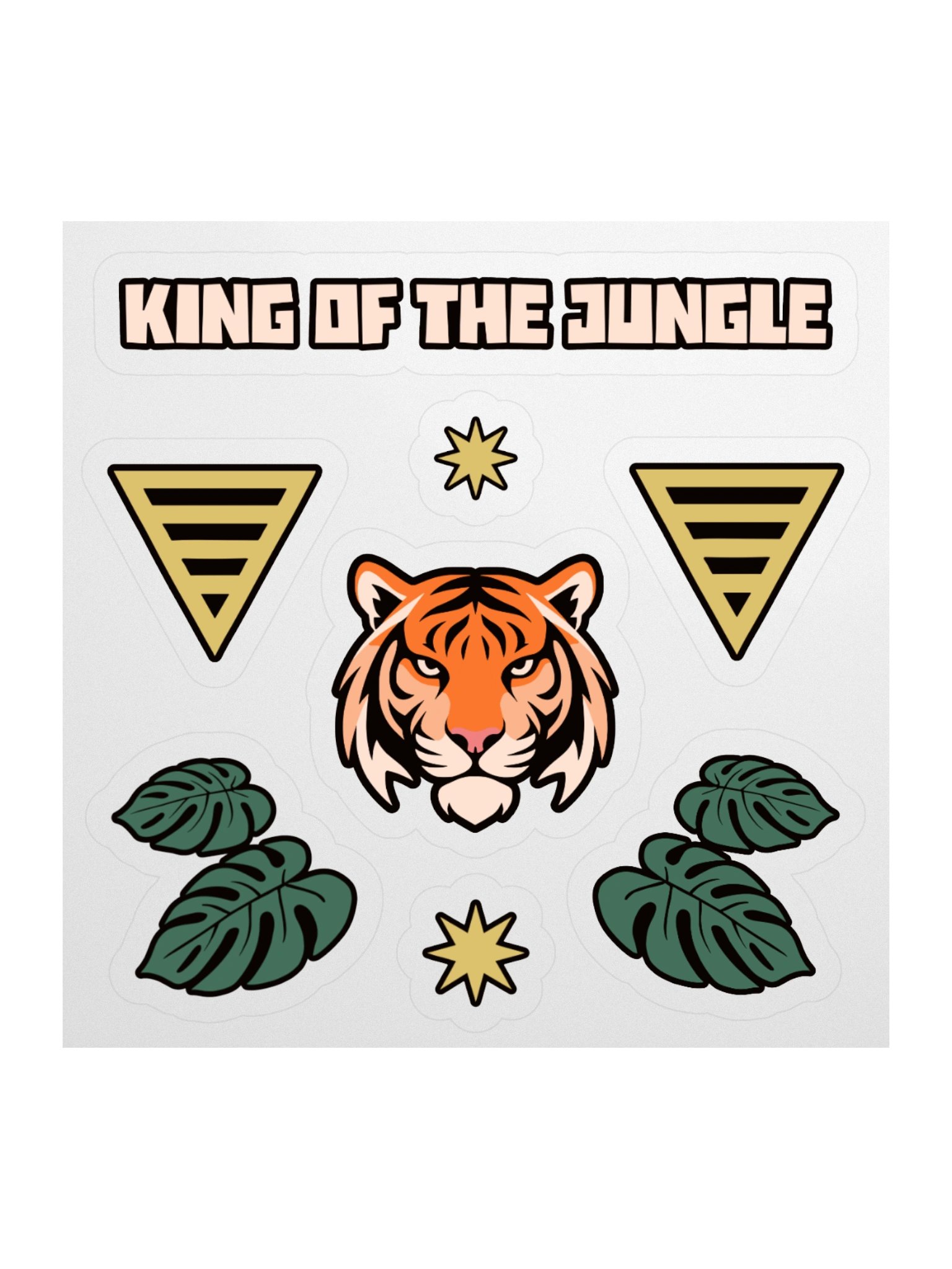 King of the Jungle Sticker Set product image (1)
