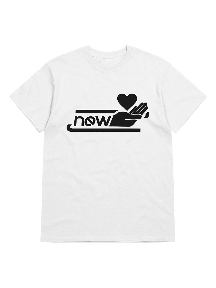 newLove white tee product image (1)