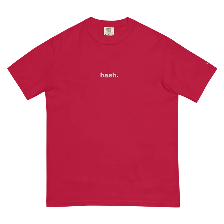Valentine's Day '25 "hash" Tee - Red product image (1)