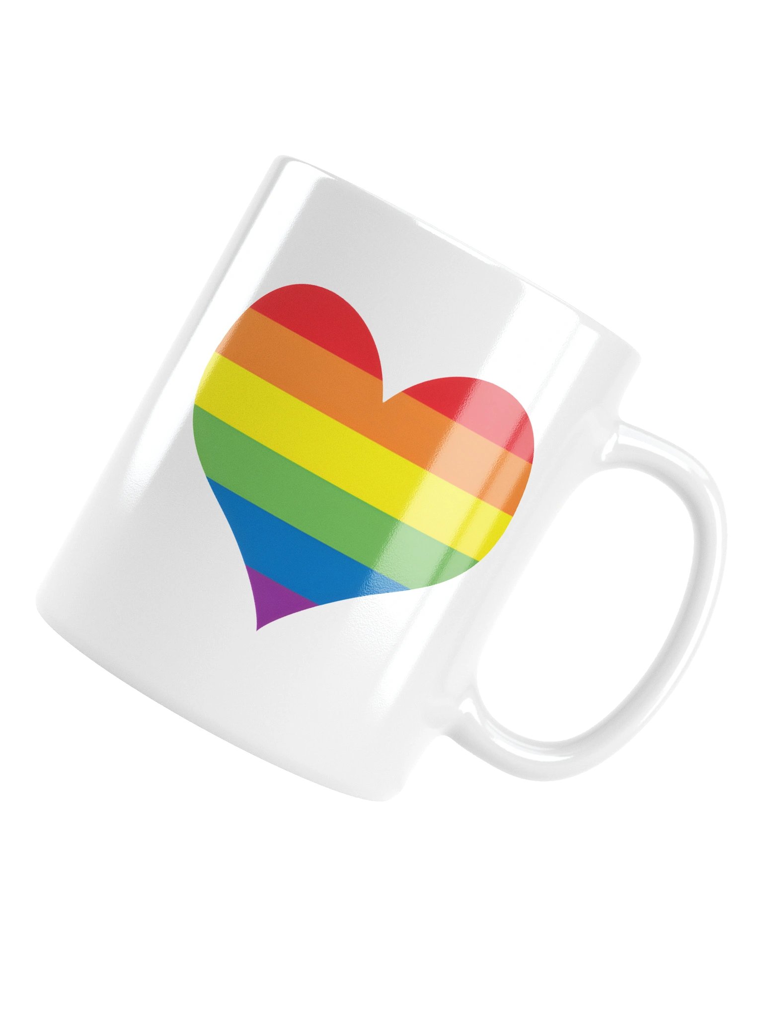 Rainbow Heart Mug Cup product image (14)