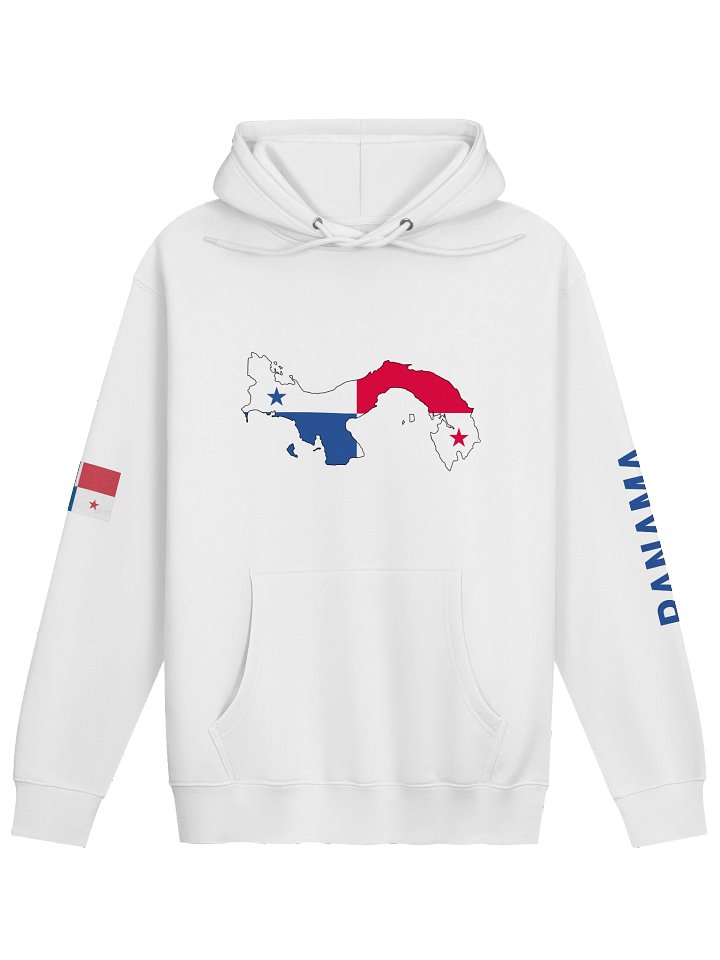 Panama 2026 World Cup Flag Hoodie - "Canaleros" Star Edition - Premium 3-End Fleece - Unisex T-Shirt product image (4)