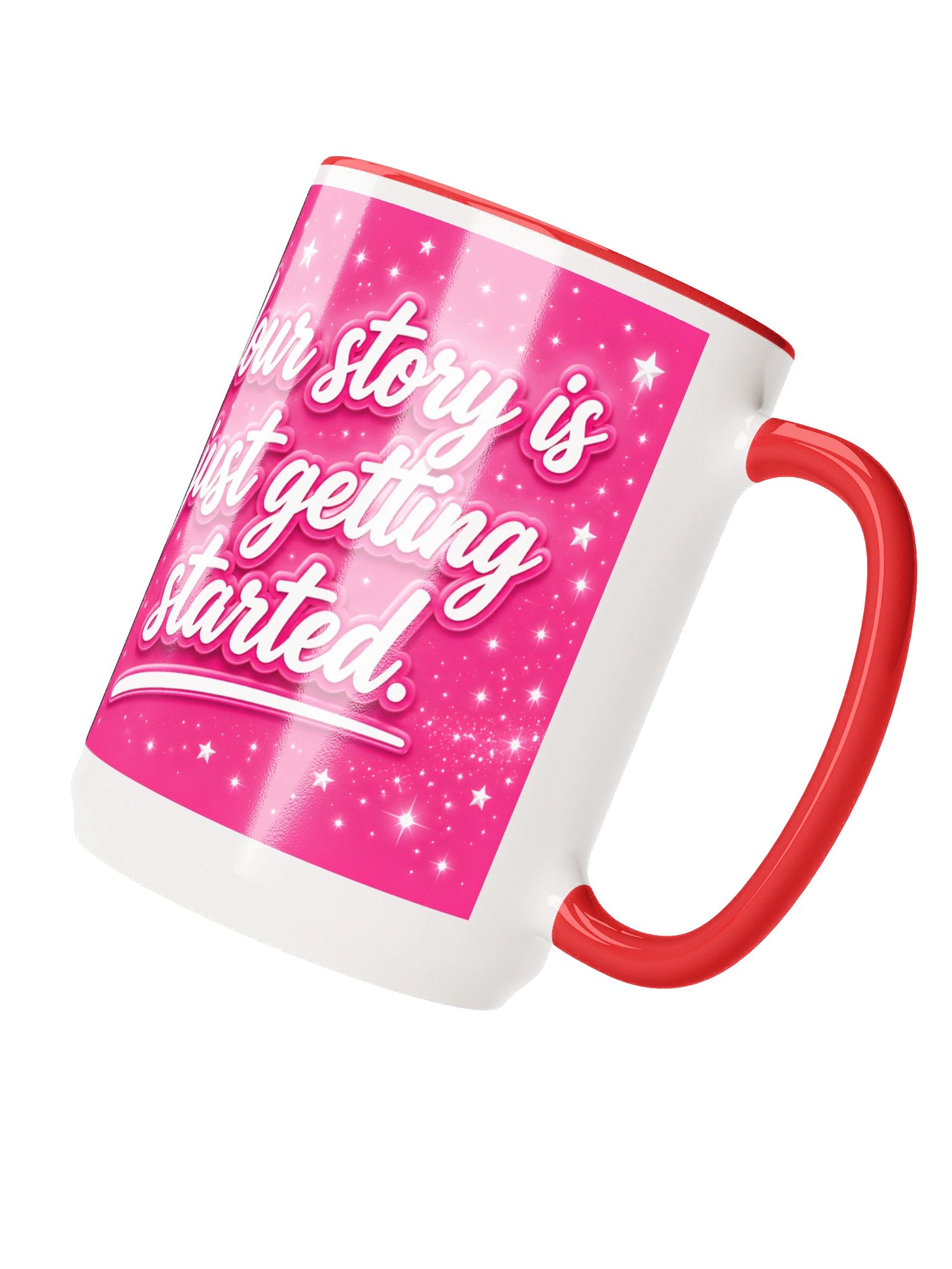 "Class of 2026 New Chapter New Me" Graduation Mug — Pink Wrap product image (3)