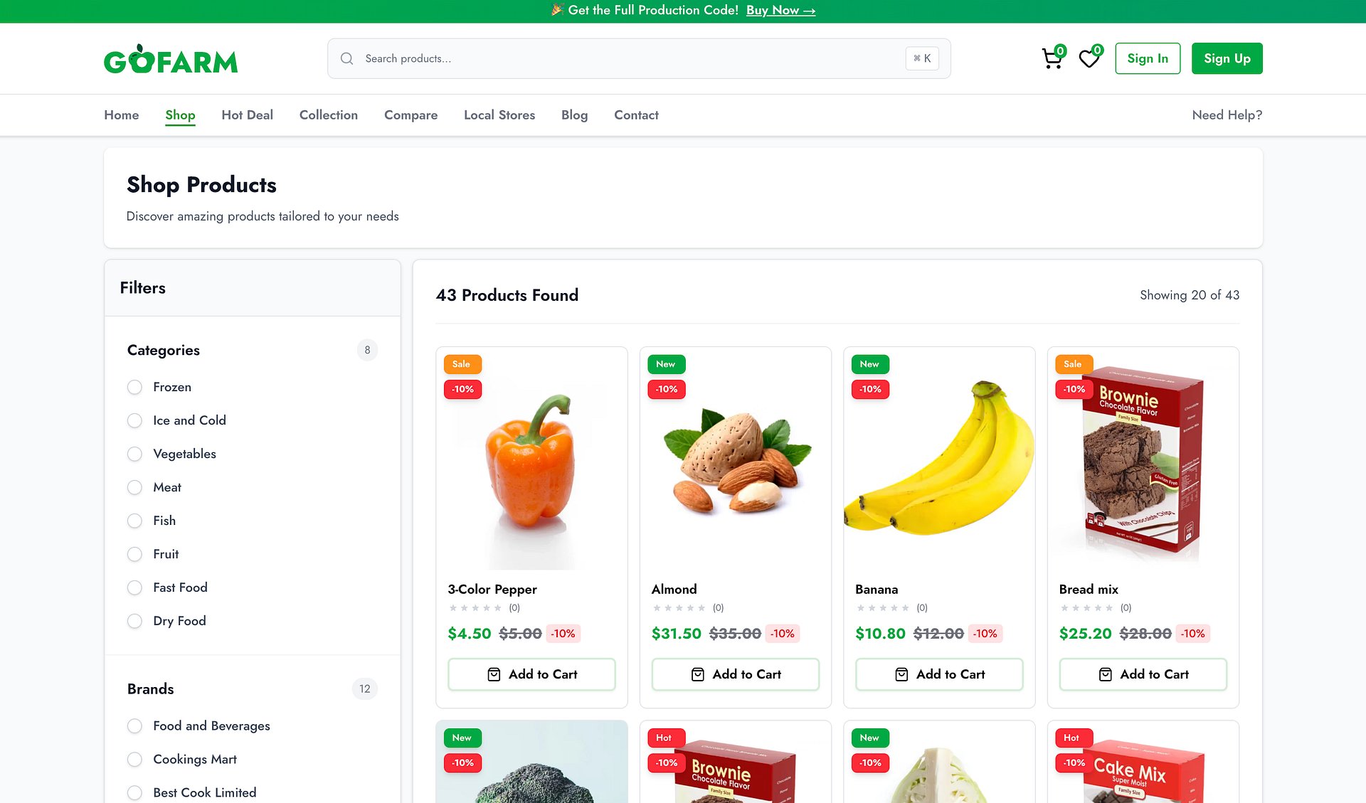 GoFarm Pro - Complete Next.js 16 Agricultural E-Commerce Platform with Admin & Vendor Dashboard product image (10)