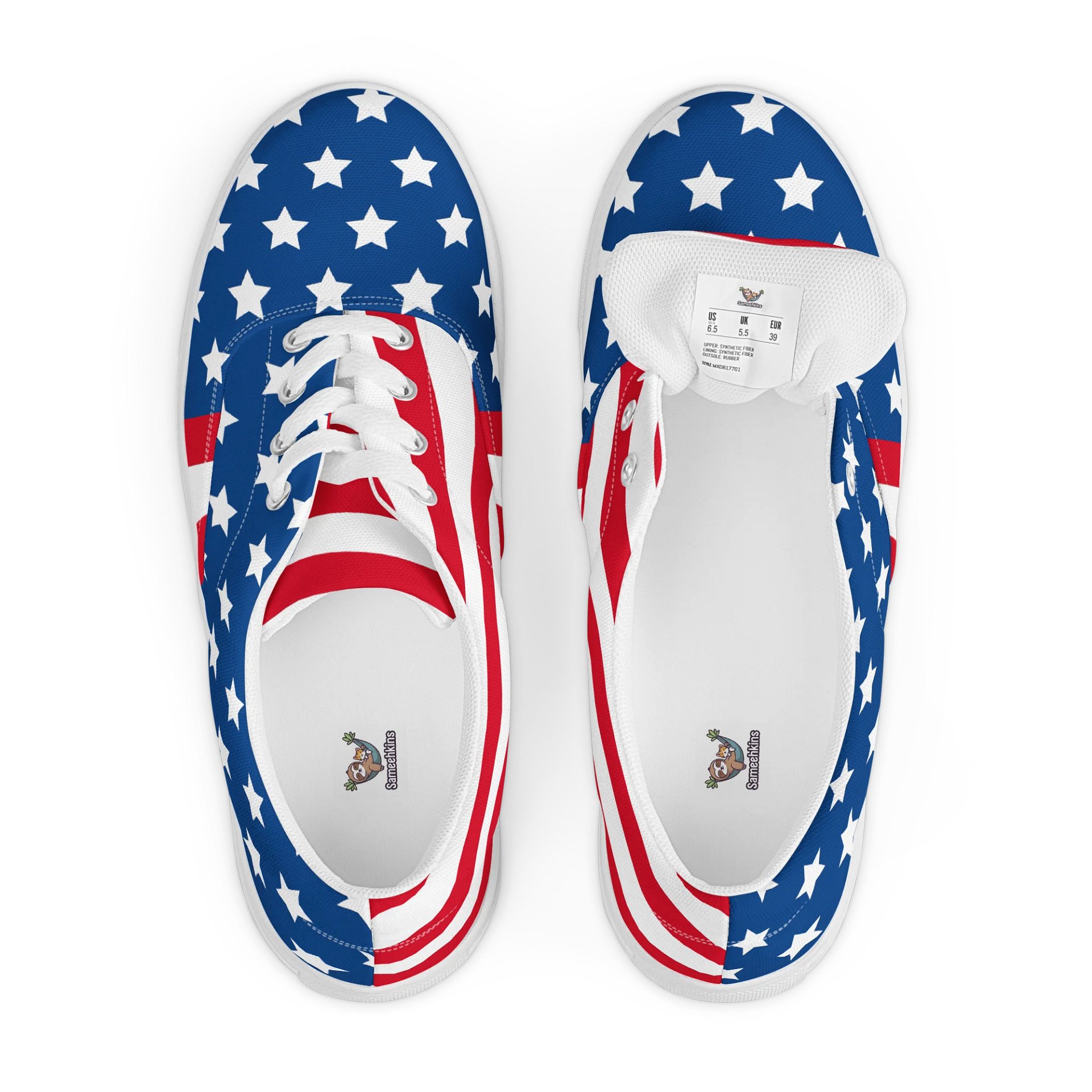 Patriotic Stride Canvas Shoes product image (6)