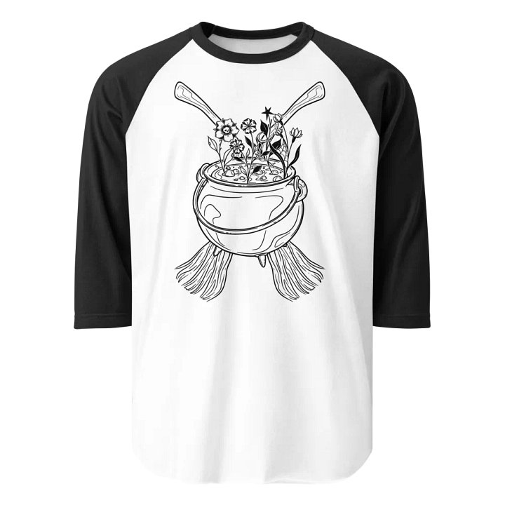 Henbane Coven Crest Fine Jersey Raglan Tee product image (31)