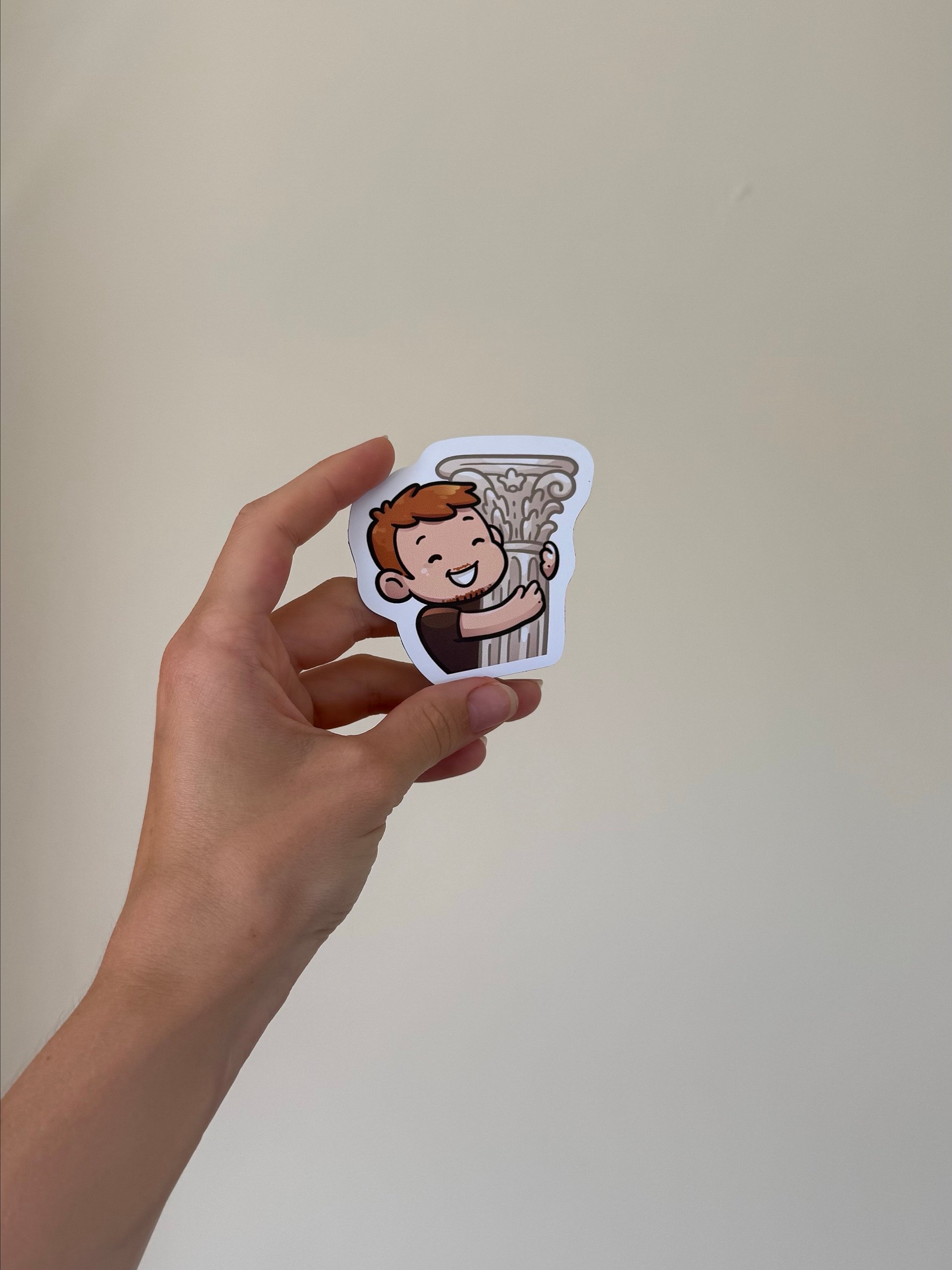 Dan and his Corinthian Column Magnet product image (2)