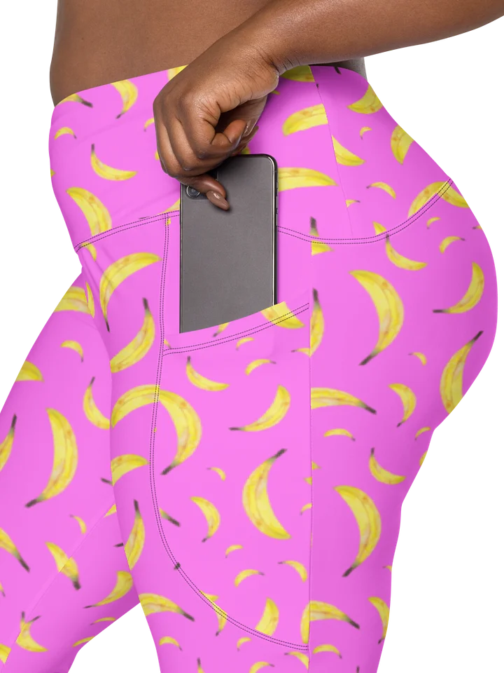 Bananapalooza pink leggings product image (1)