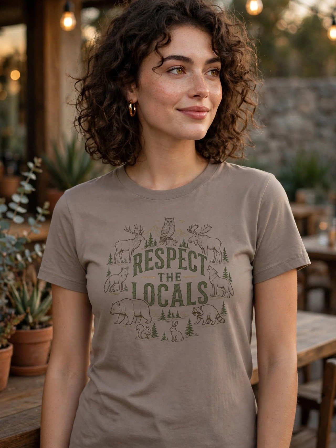 Respect the Locals Forest Wildlife Tee product image (71)