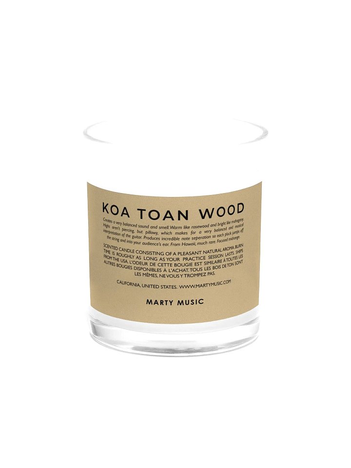 Koa TOAN Wood Candle product image (1)
