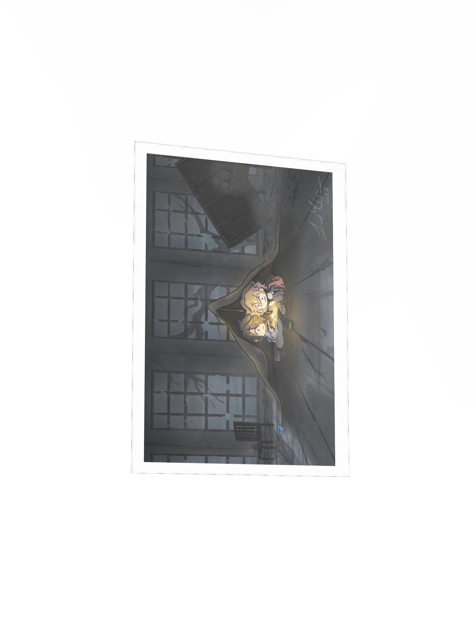 Haunted House Campsite Print product image (4)