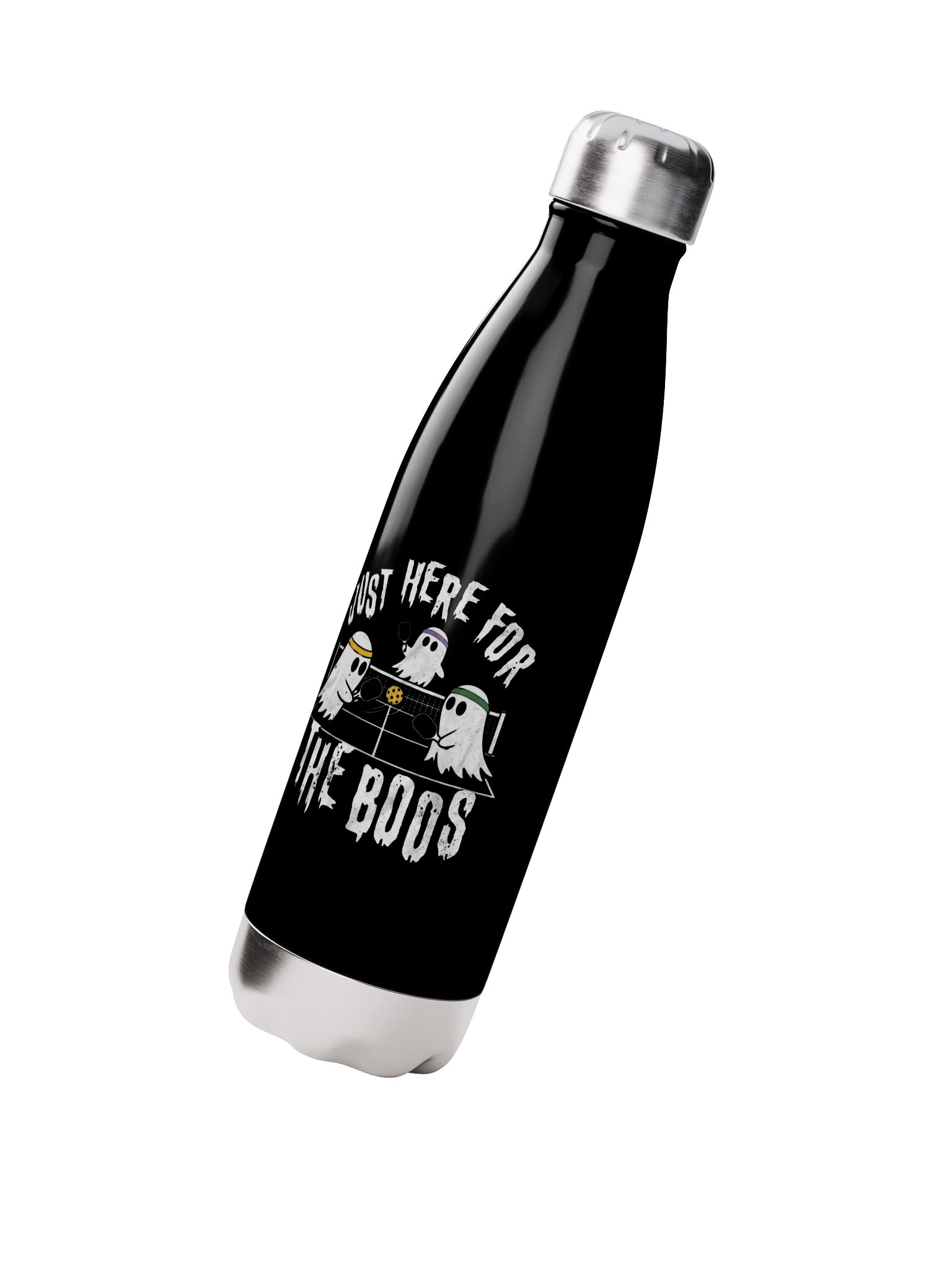 Just Here for the Boos Halloween Pickleball Water Bottle product image (2)