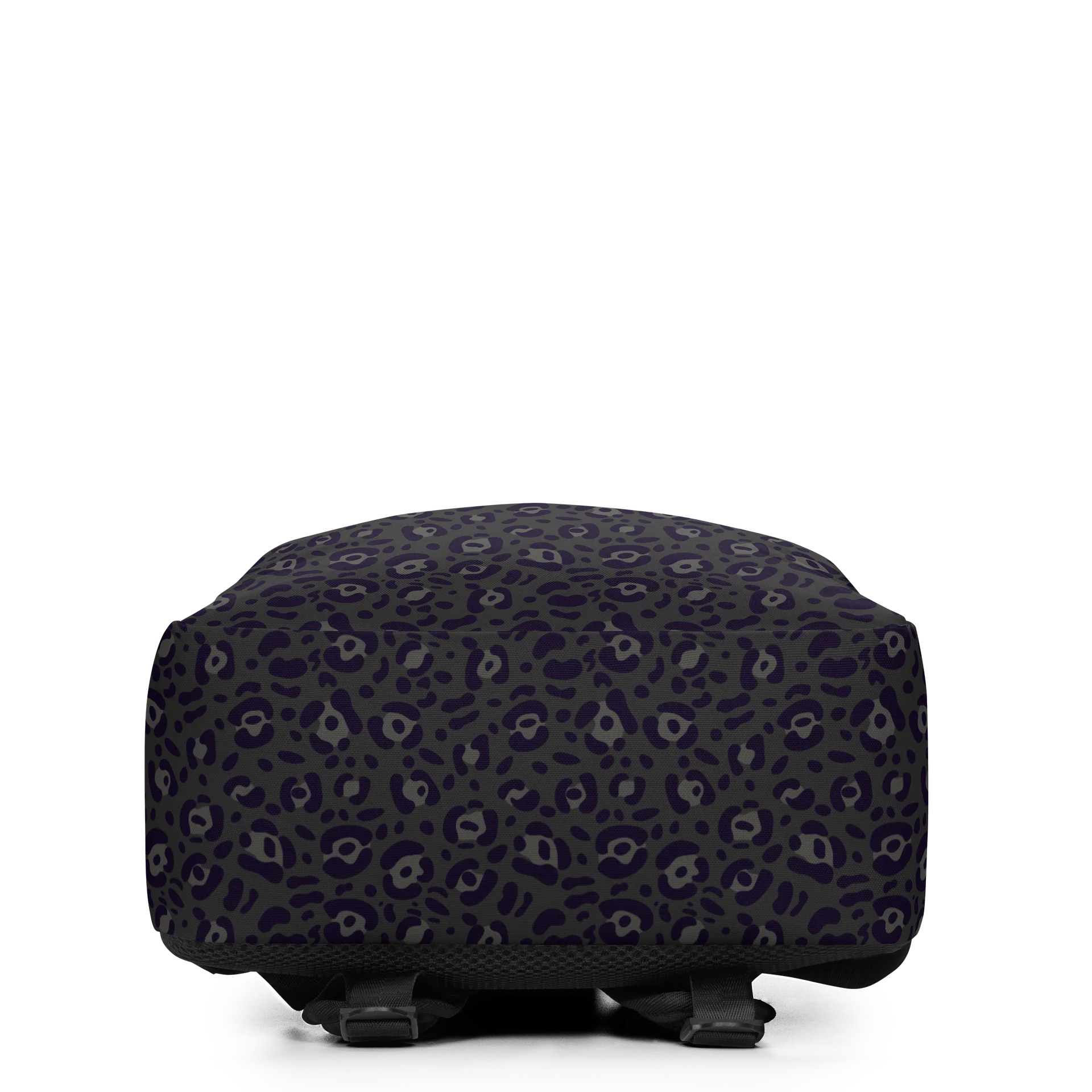 Functional Minimalist Backpack with Bold Leopard Print product image (4)