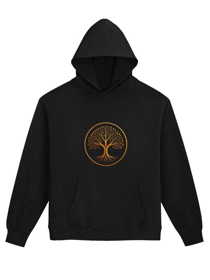 Black Unisex Premium Relaxed Hoodie product image (1)