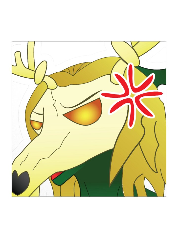 howlin42Angry Sticker product image (1)