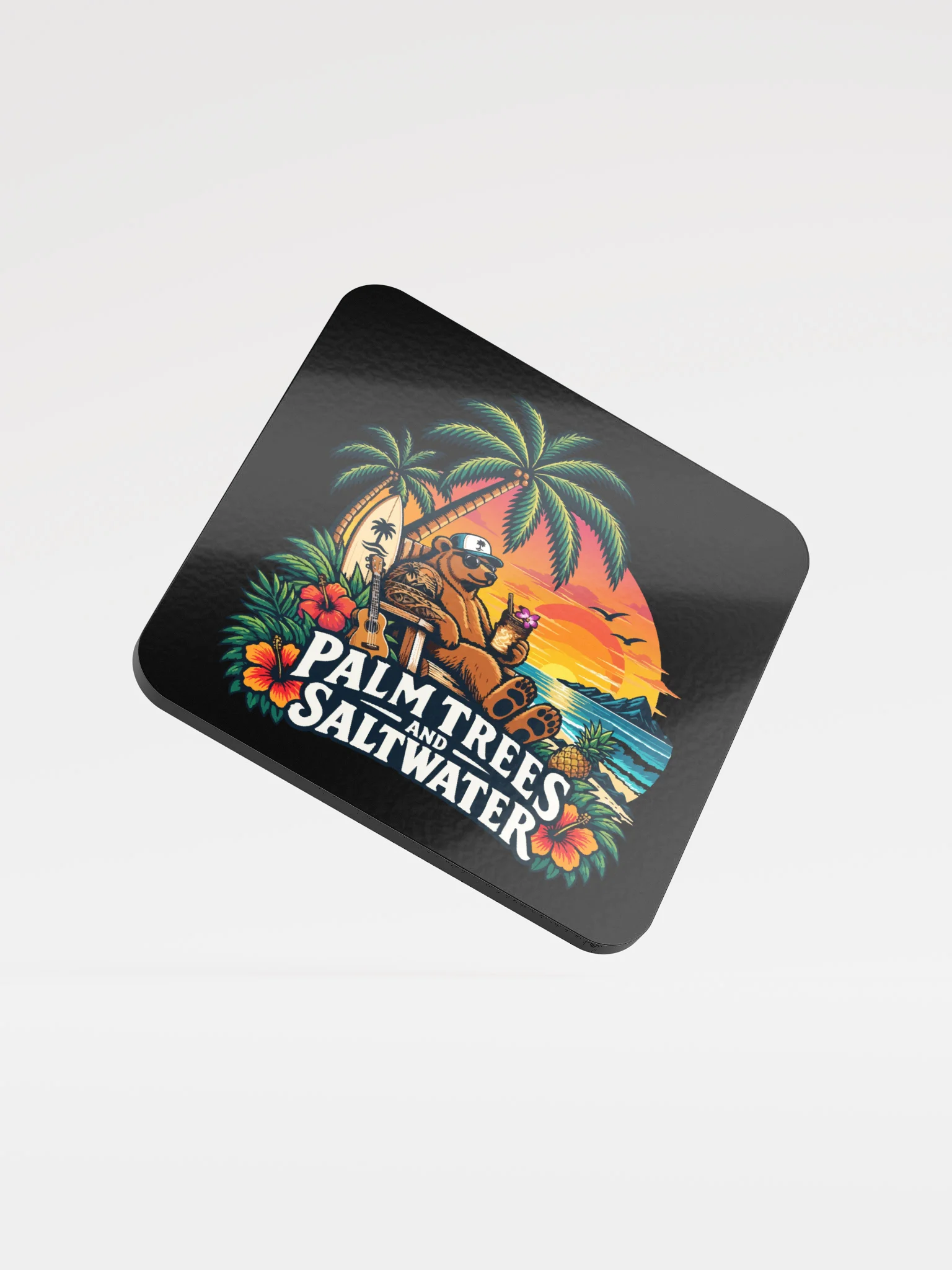 The Mai Tai Bear Coaster product image (1)