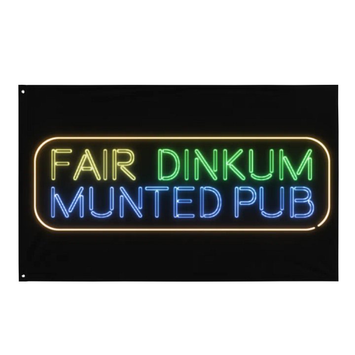 Munted Pub Flag product image (2)