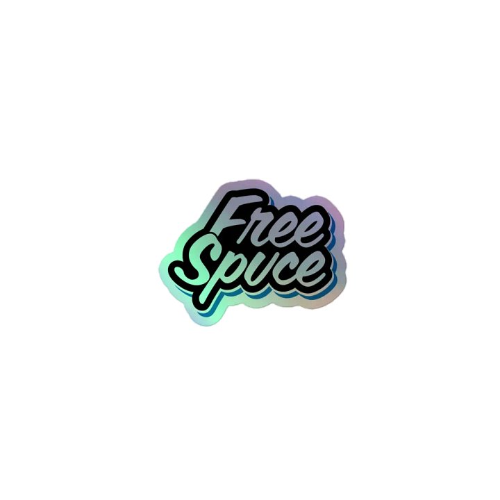 Decal FreeSpvce Sticker product image (1)