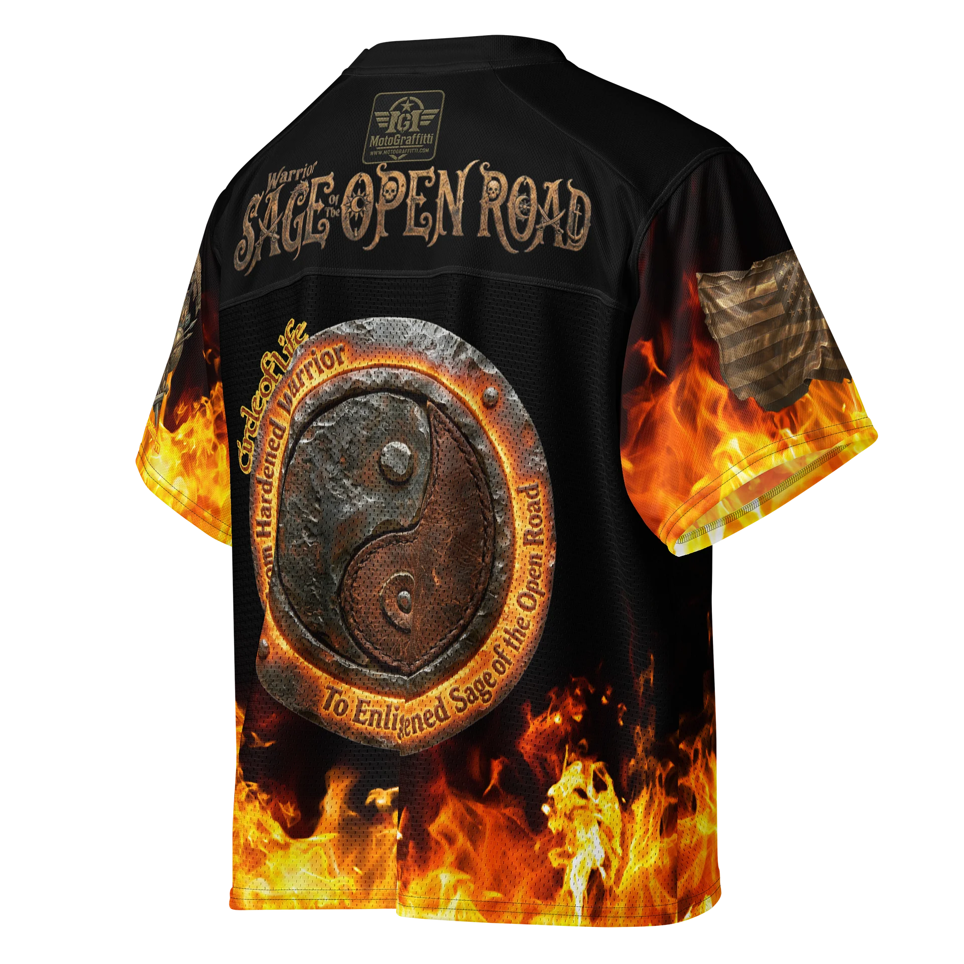 MötoGraffitti Warrior Sage USCRA Football Jersey product image (4)
