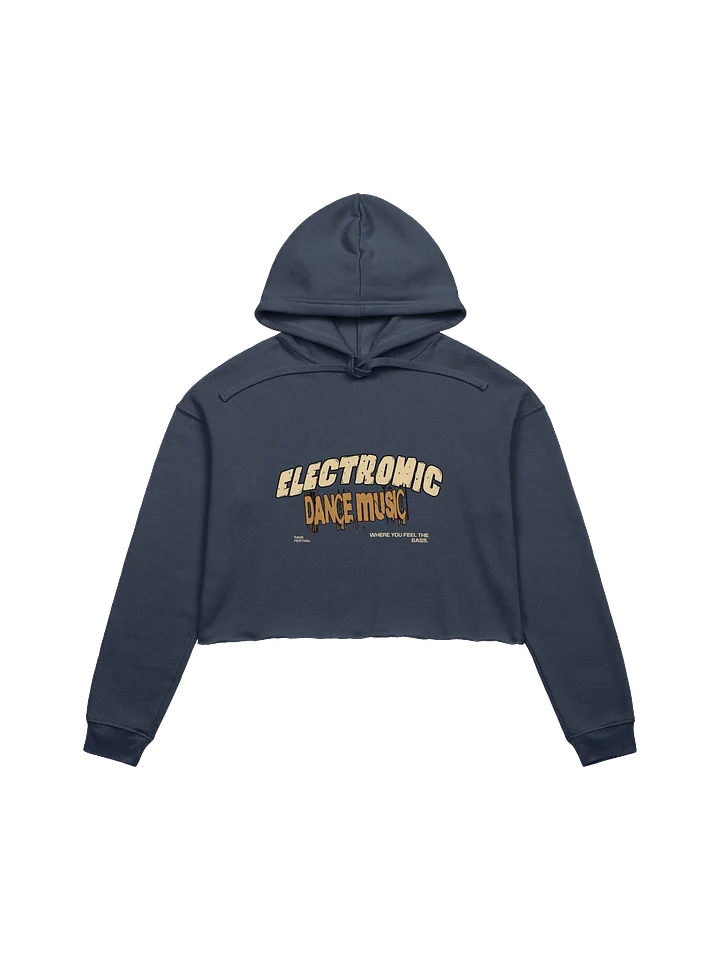 EDM Vibes Crop Hoodie product image (2)