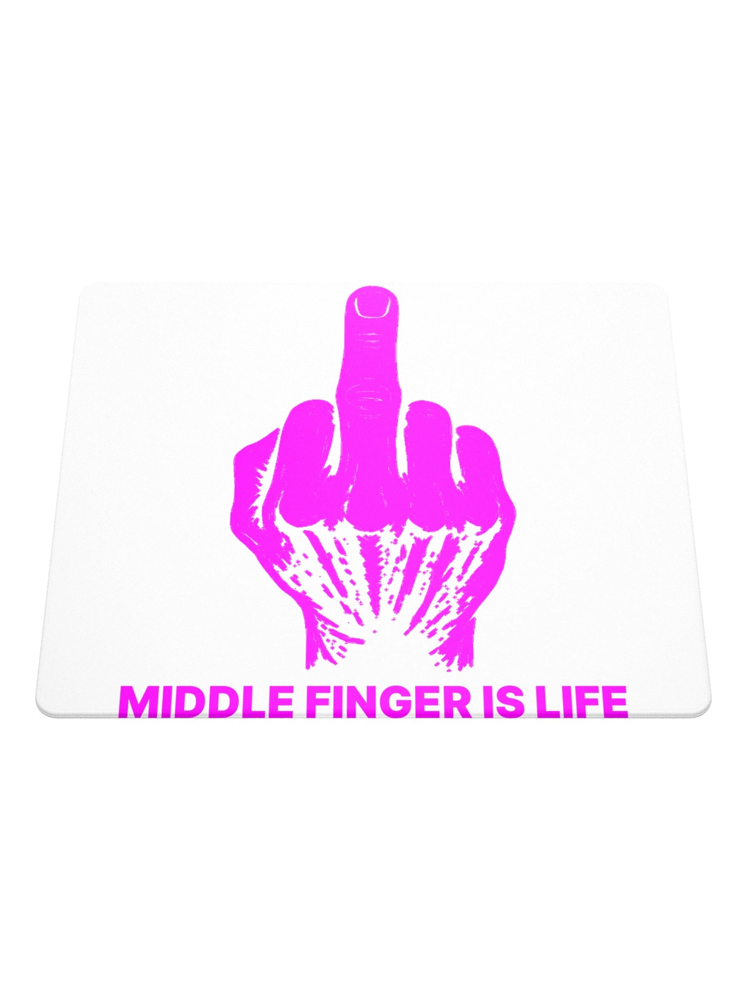 No ShopCo | Gaming Mouse Pad - Fuchsia on White product image (1)