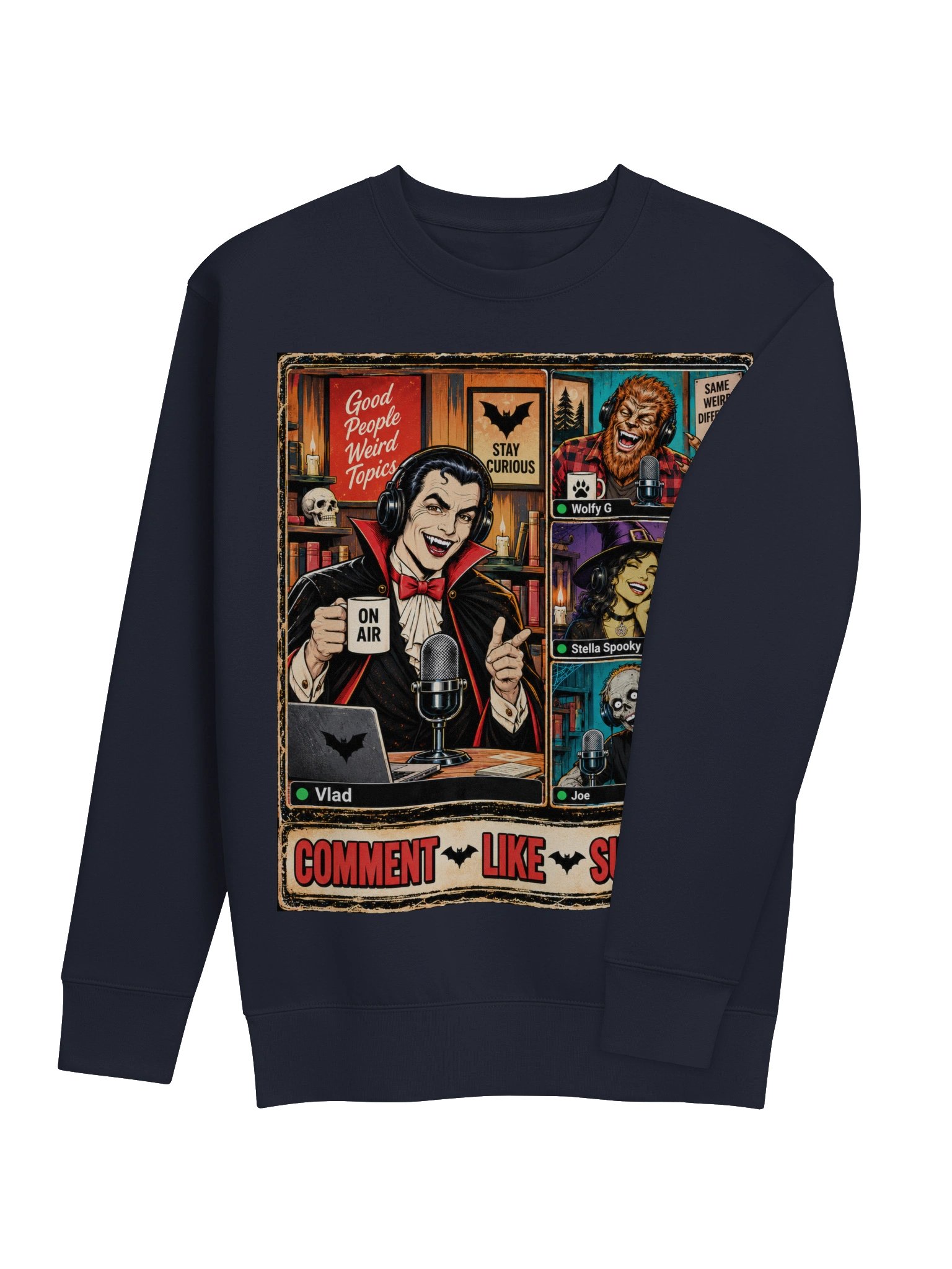 Good People, Weird Topics Sweatshirt product image (4)