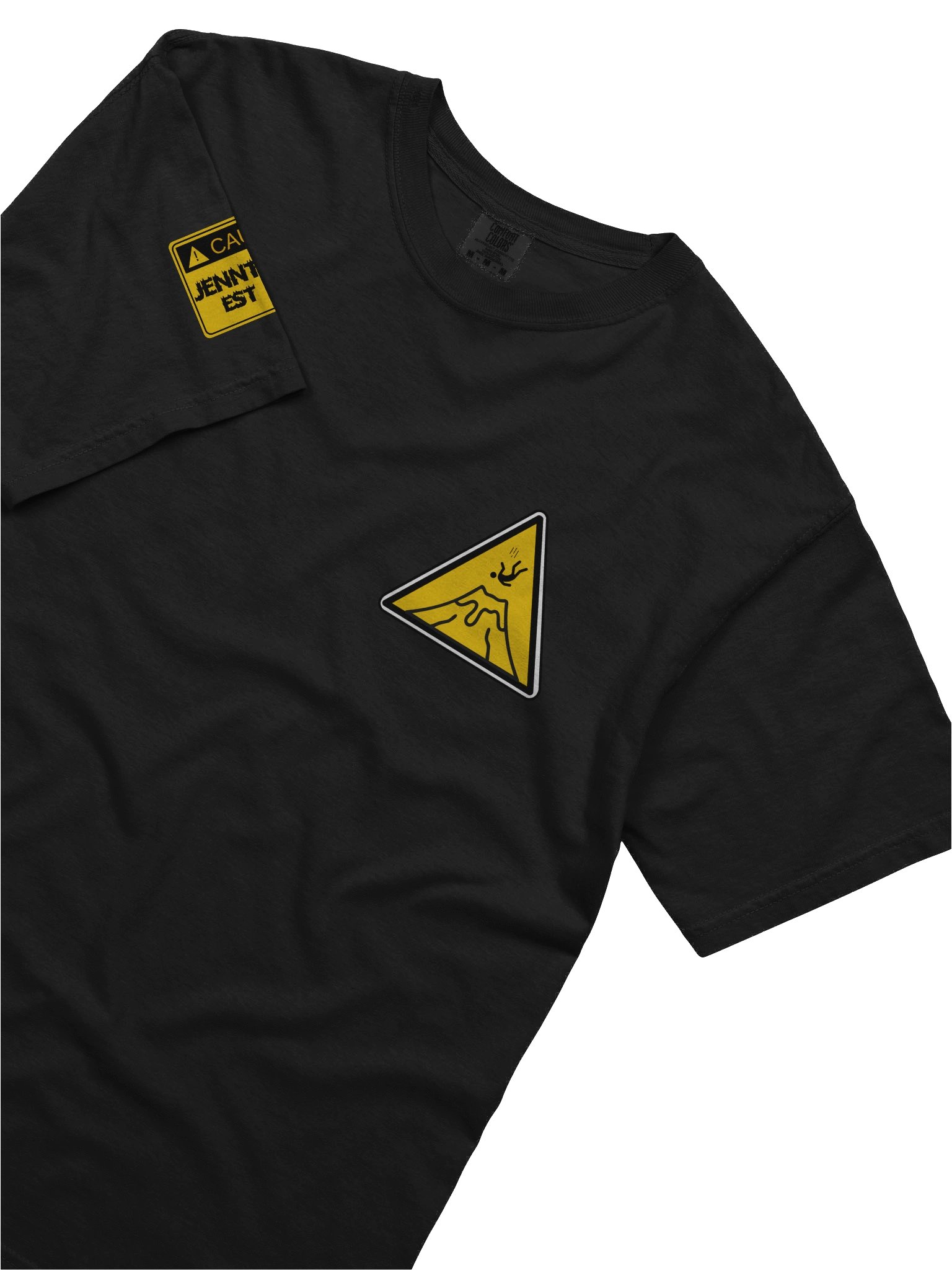 Volcano Sacrifice Warning Sign T-Shirt product image (3)