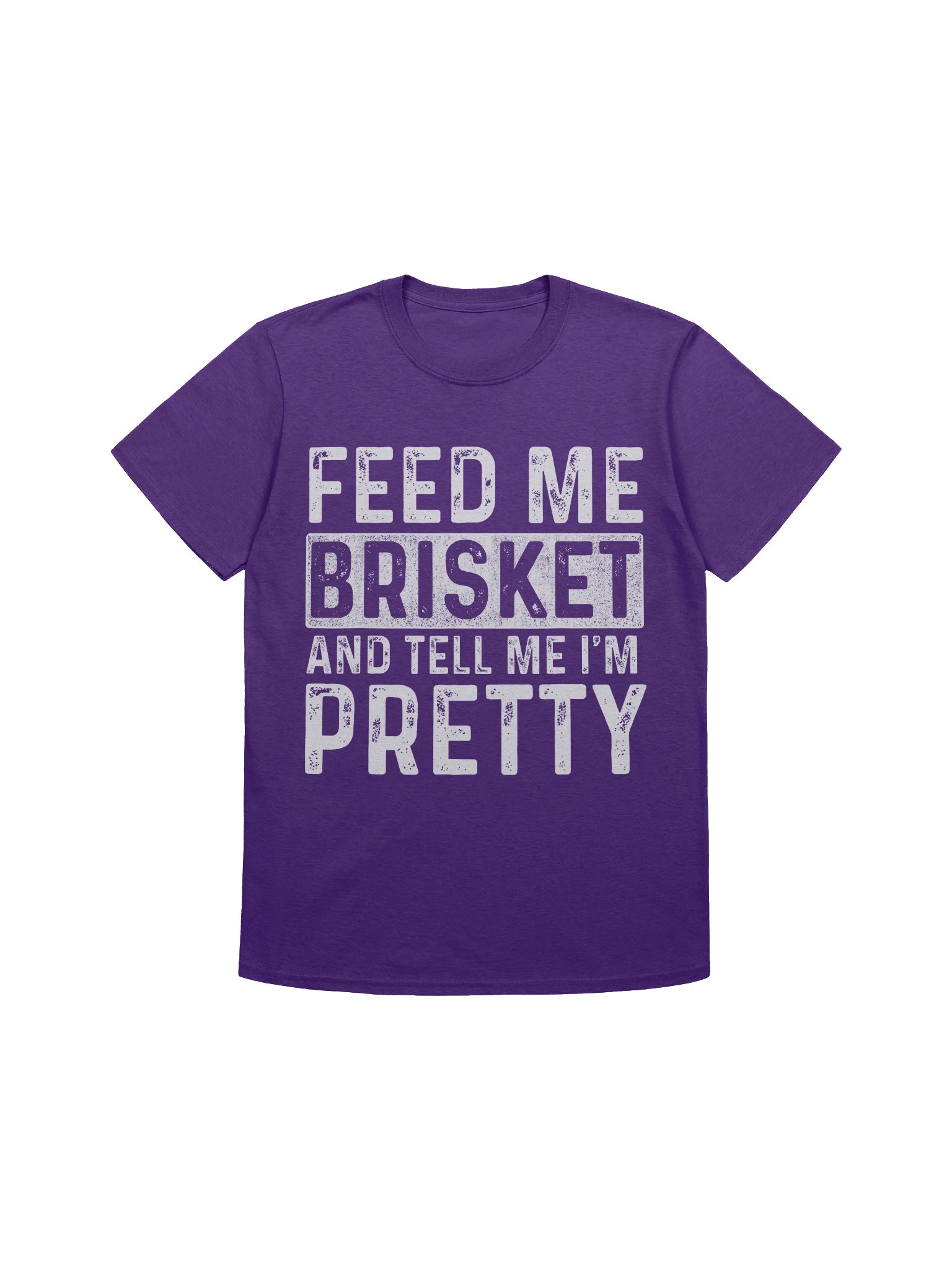 Feed Me Brisket and Tell Me I’m Pretty – Gildan Softstyle Unisex T-Shirt product image (1)