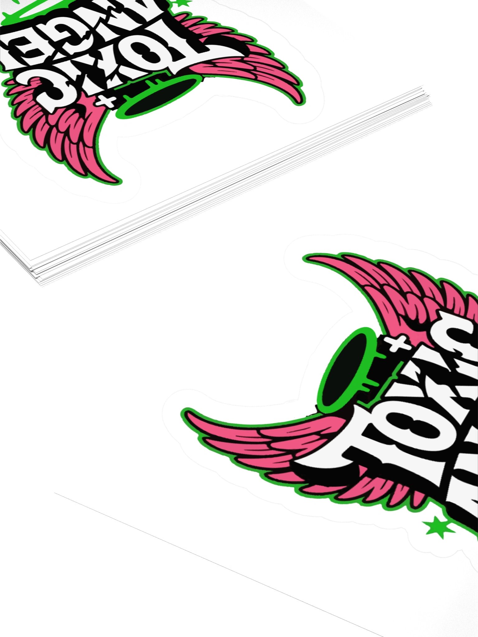 Toxic Angel Kiss Cut Stickers product image (4)