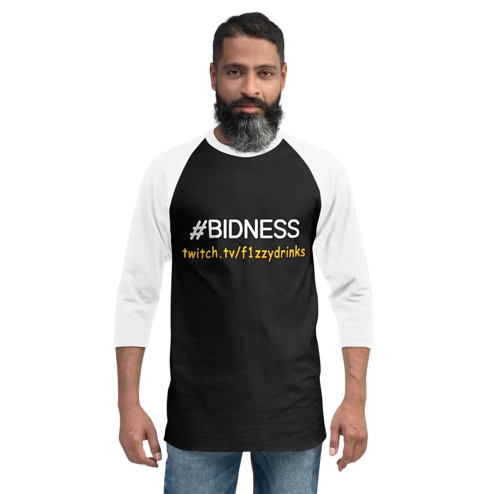 Chad The Realest - #BIDNESS Raglan Tee product image (6)