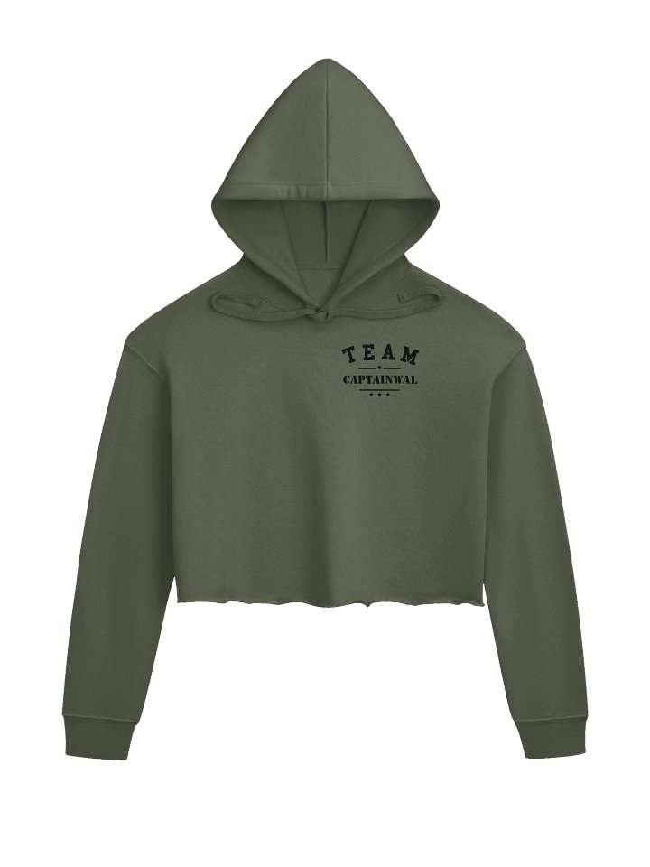 Team Captainwal Fleece Crop Hoodie product image (3)