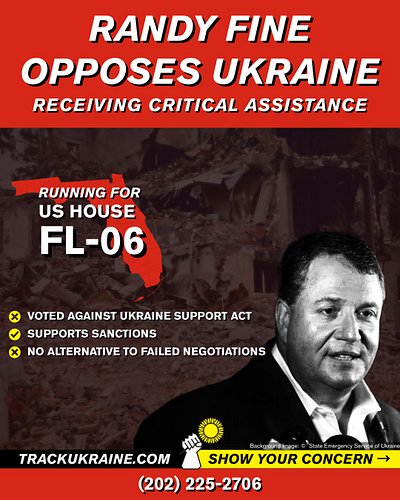 Republican Randy Fine @repfine is running for reelection in Florida's 6th Congressional District [FL-06] on November 3.

❌Vot...