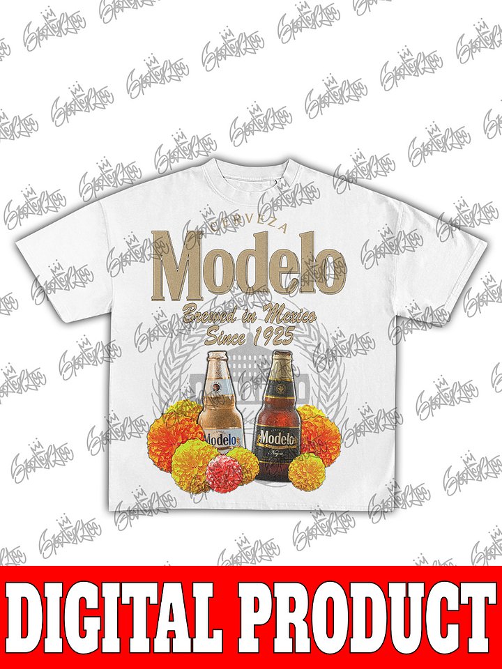 Modelo Especial Cerveza "Fighting Spirit" Brewed in Mexico Vintage Bootleg Graphic product image (2)