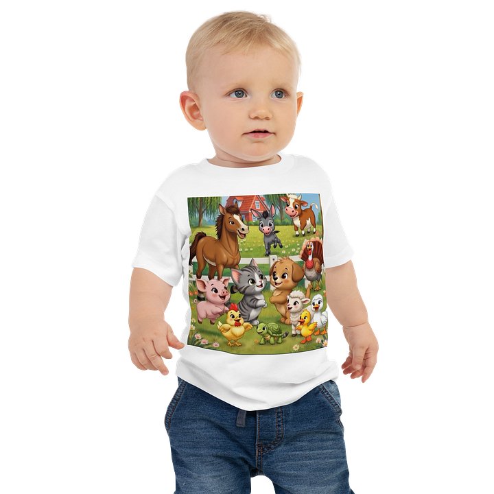 Farm Animals in the Barnyard Toddler T-shirt product image (1)