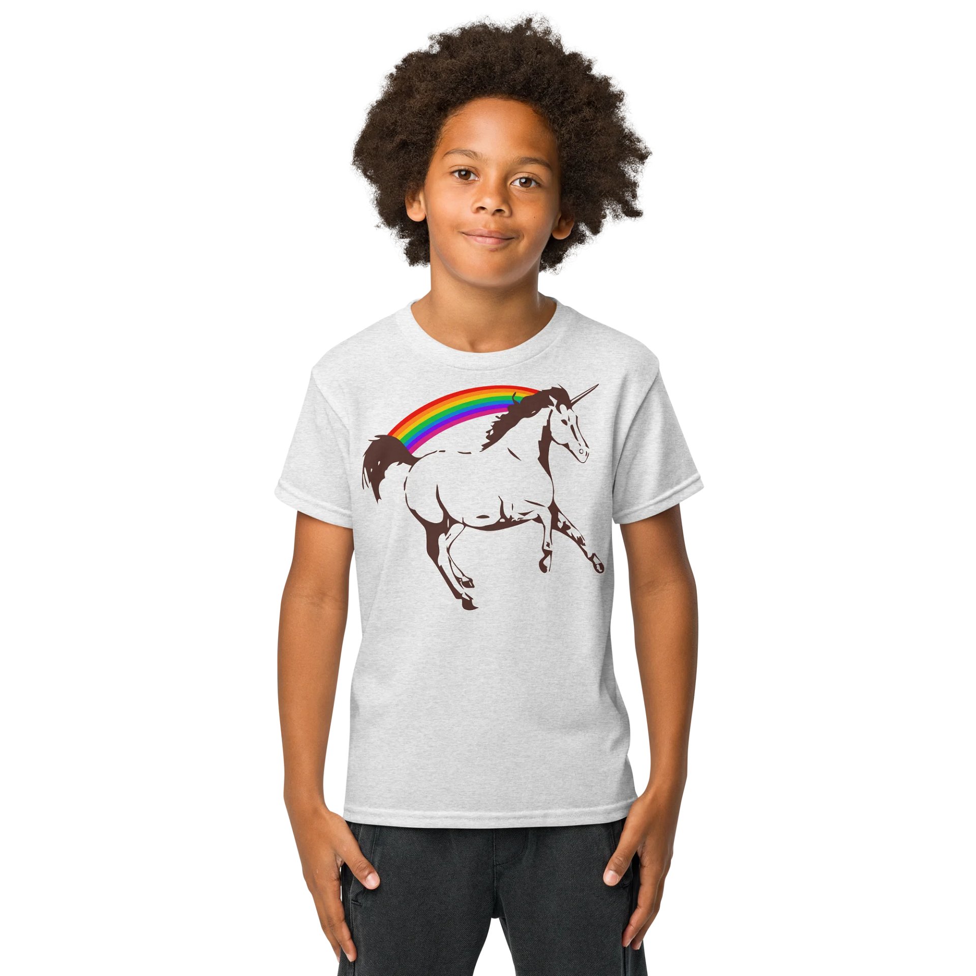 Young X-23 Rainbow Unicorn Logan Youth Cosplay Tee product image (1)