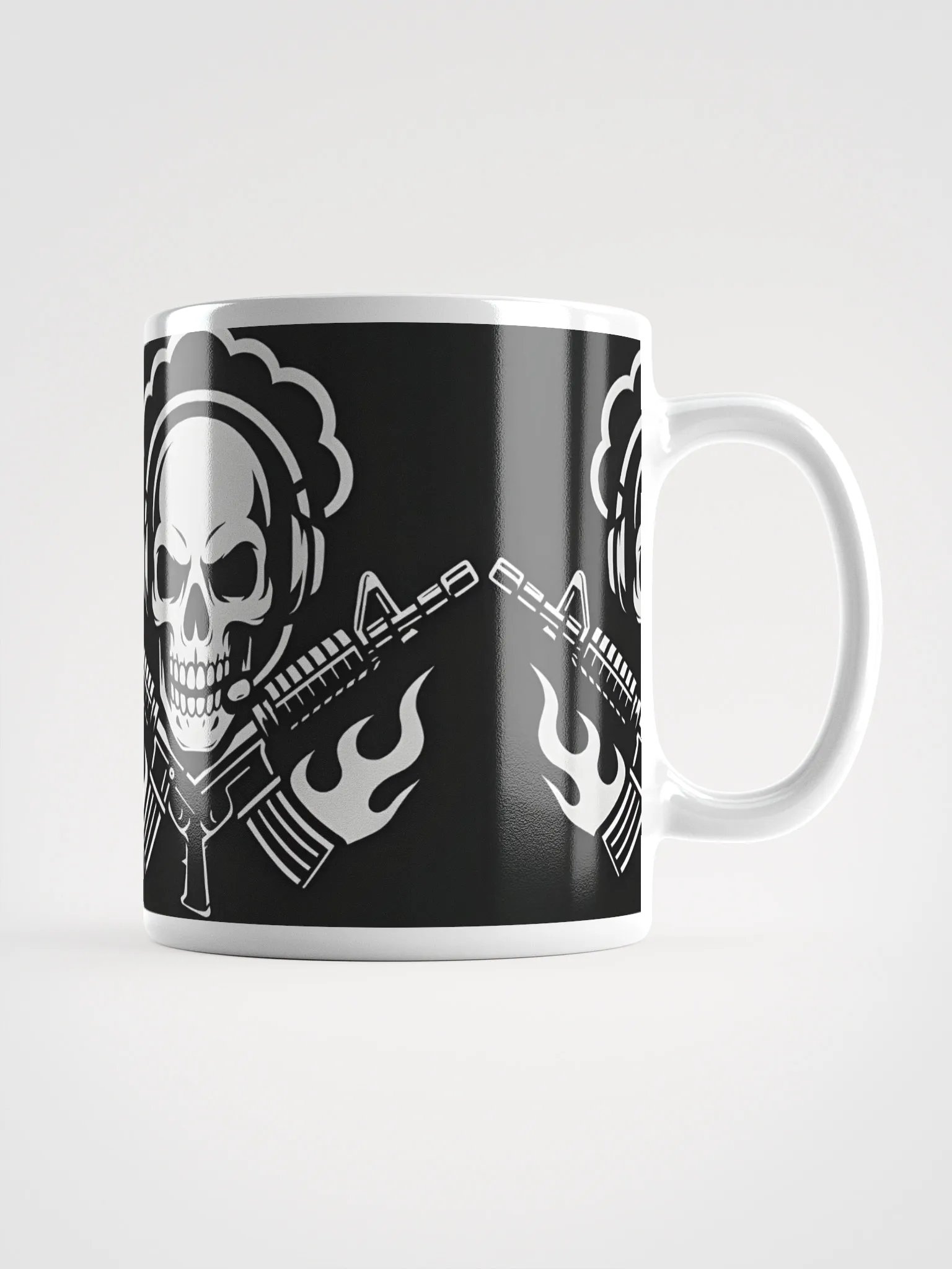 ☕ Atomic Fire Gaming Mug – “Locked & Loaded” Edition product image (2)