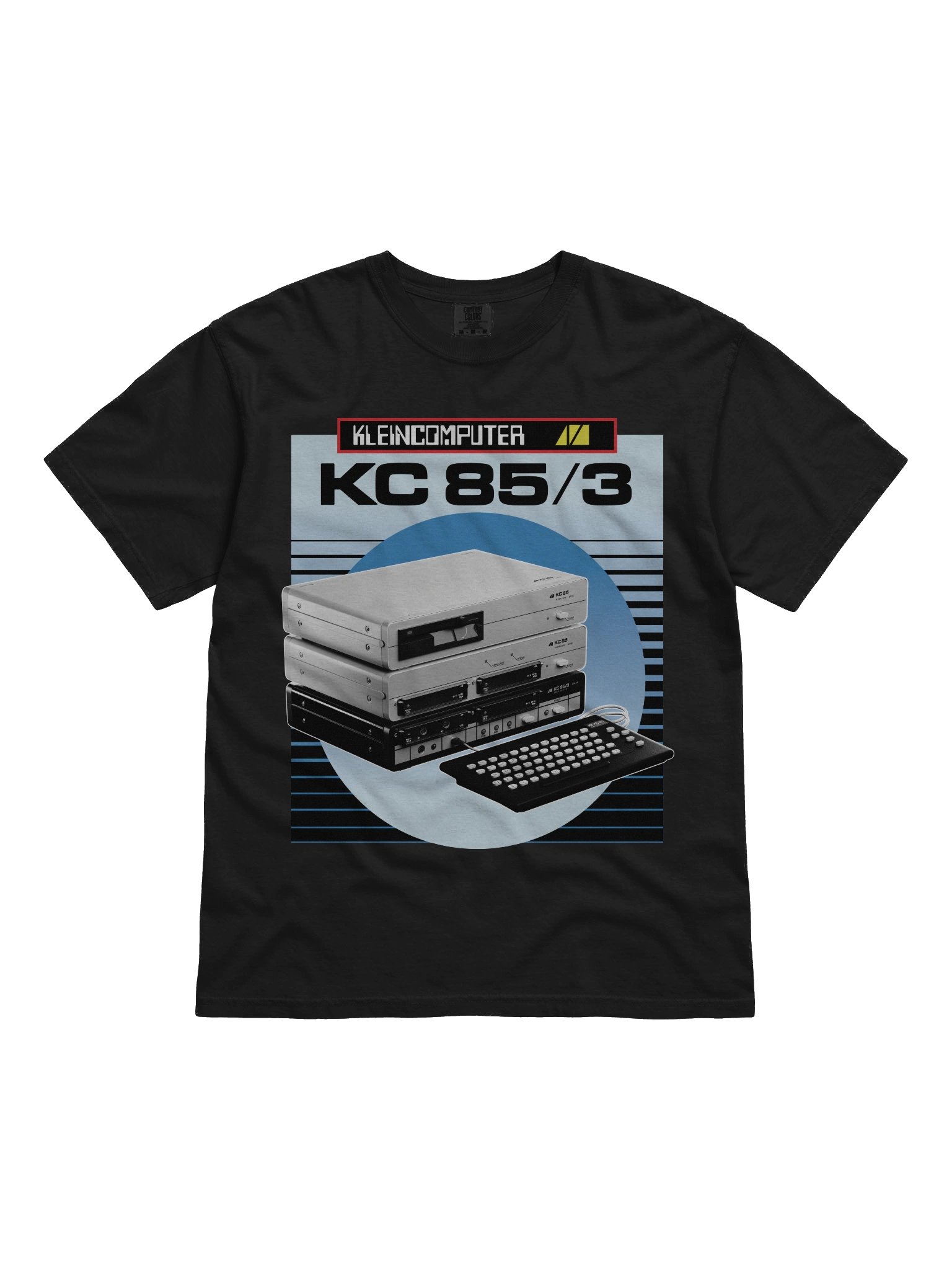 DDR Kleincomputer KC85/3 Shirt (blue) product image (1)