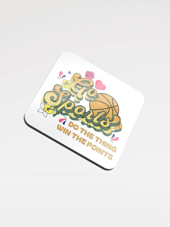 Go Sports Basketball Winning Cork Coaster product image (2)