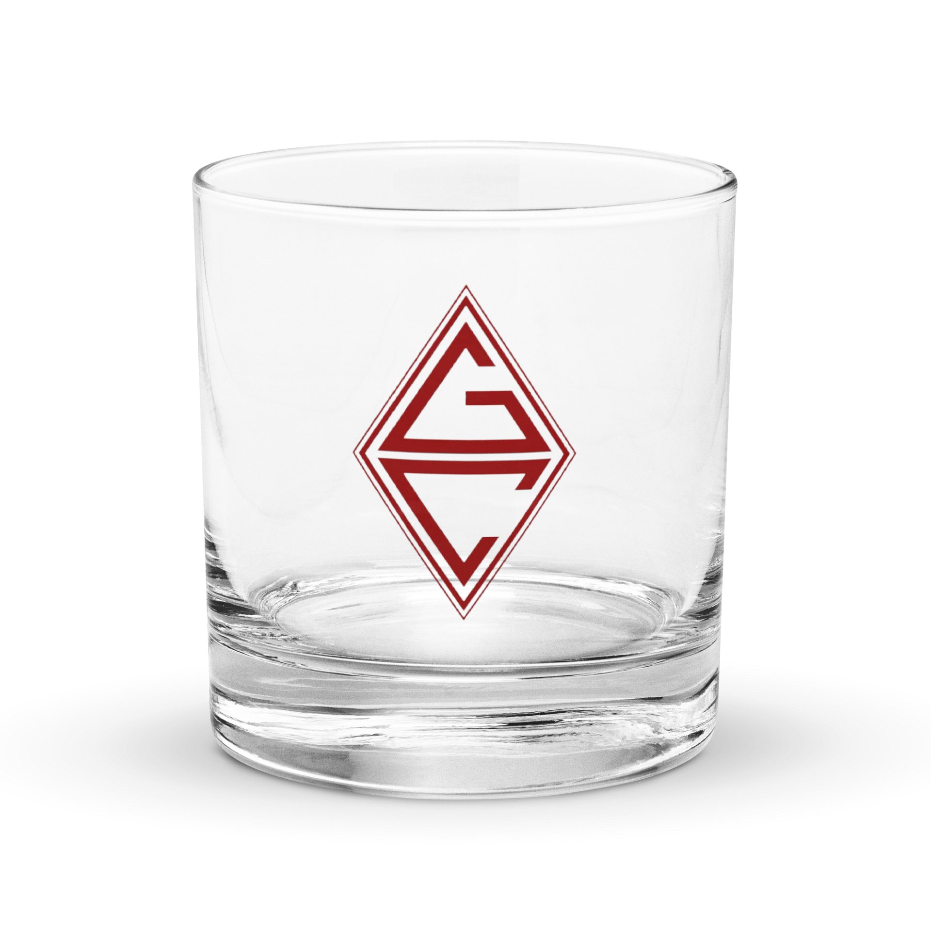 GloriousComa Diamond Logo Rocks Glass product image (1)