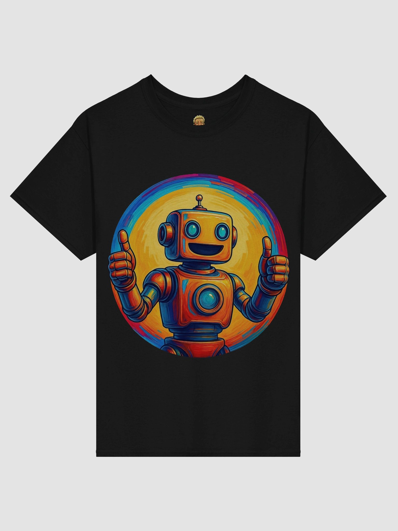 Robot Thumbs-Up, value t-shirt product image (13)