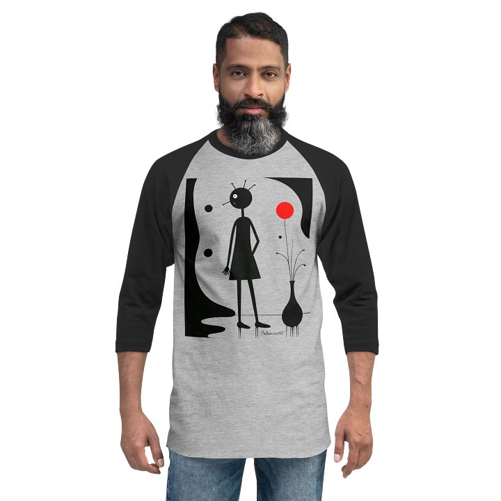 Tultex Fine Jersey Raglan Tee product image (1)
