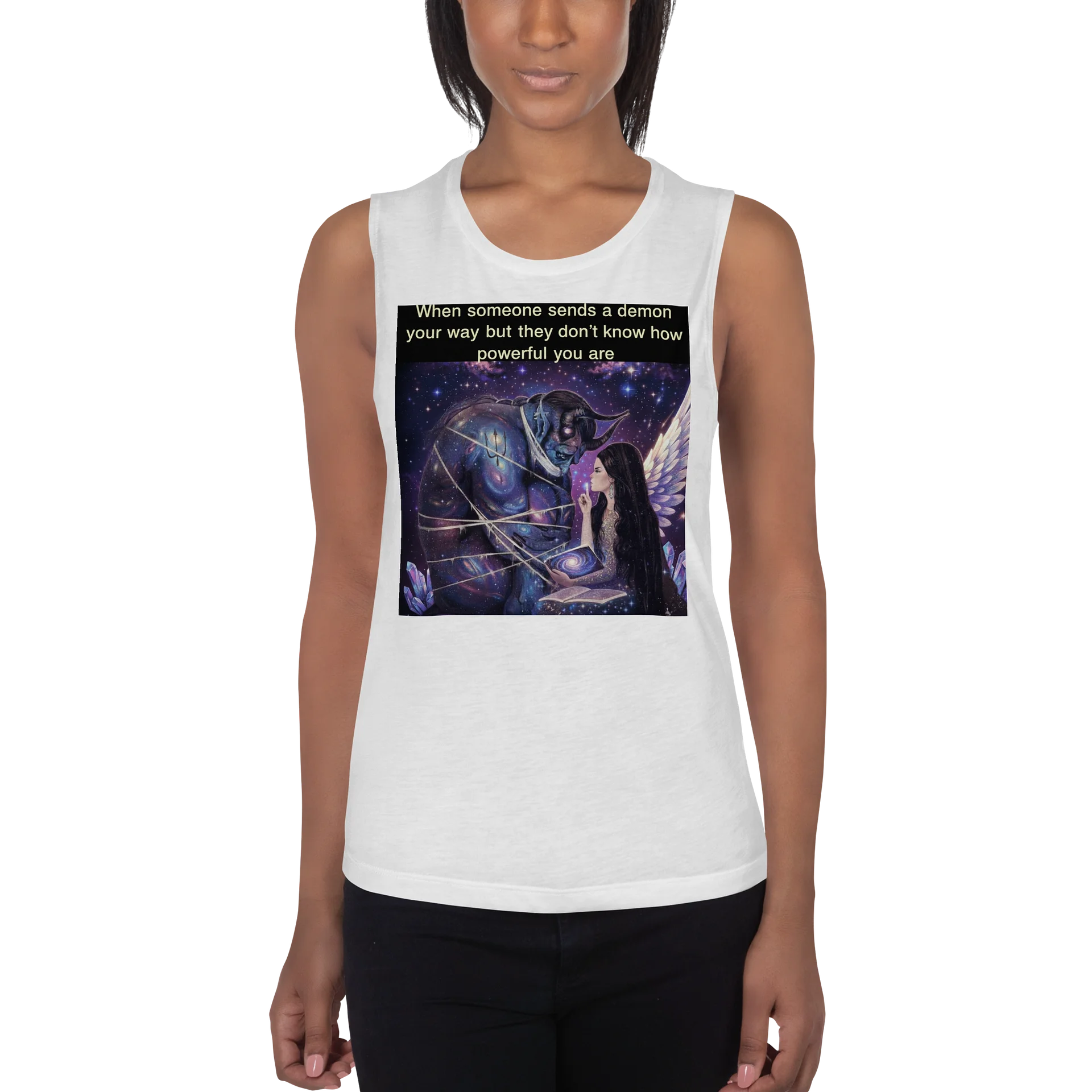 Bound Demon -Flowy Tank product image (1)