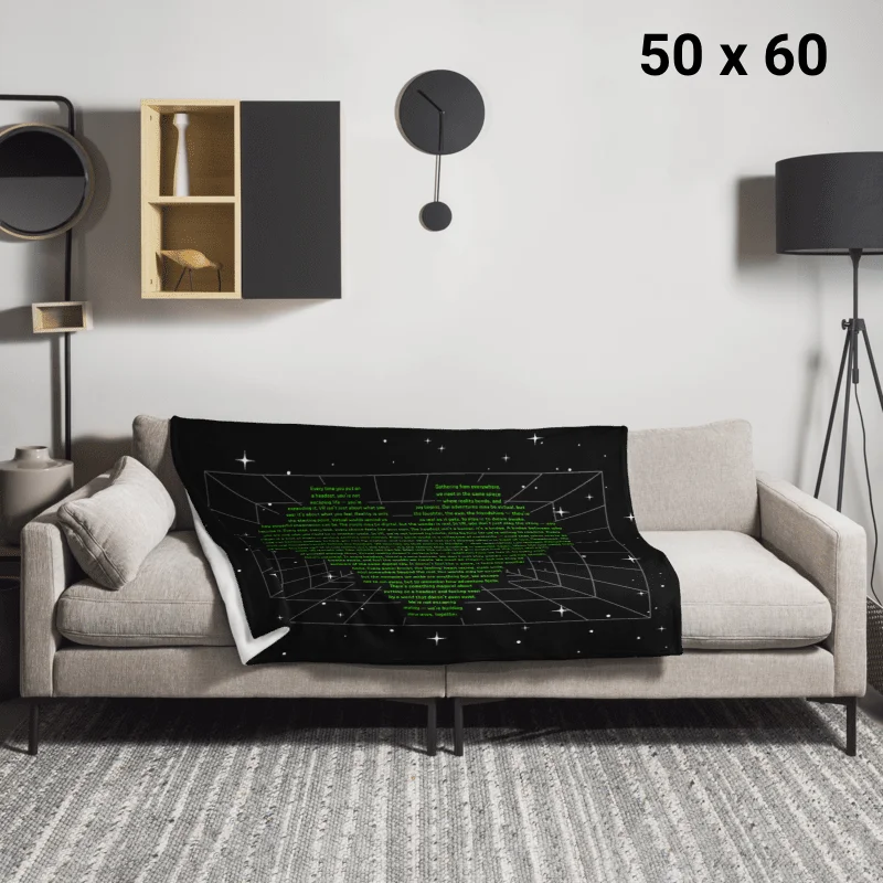 We Love VR Pixel Heart Throw Blanket product image (4)