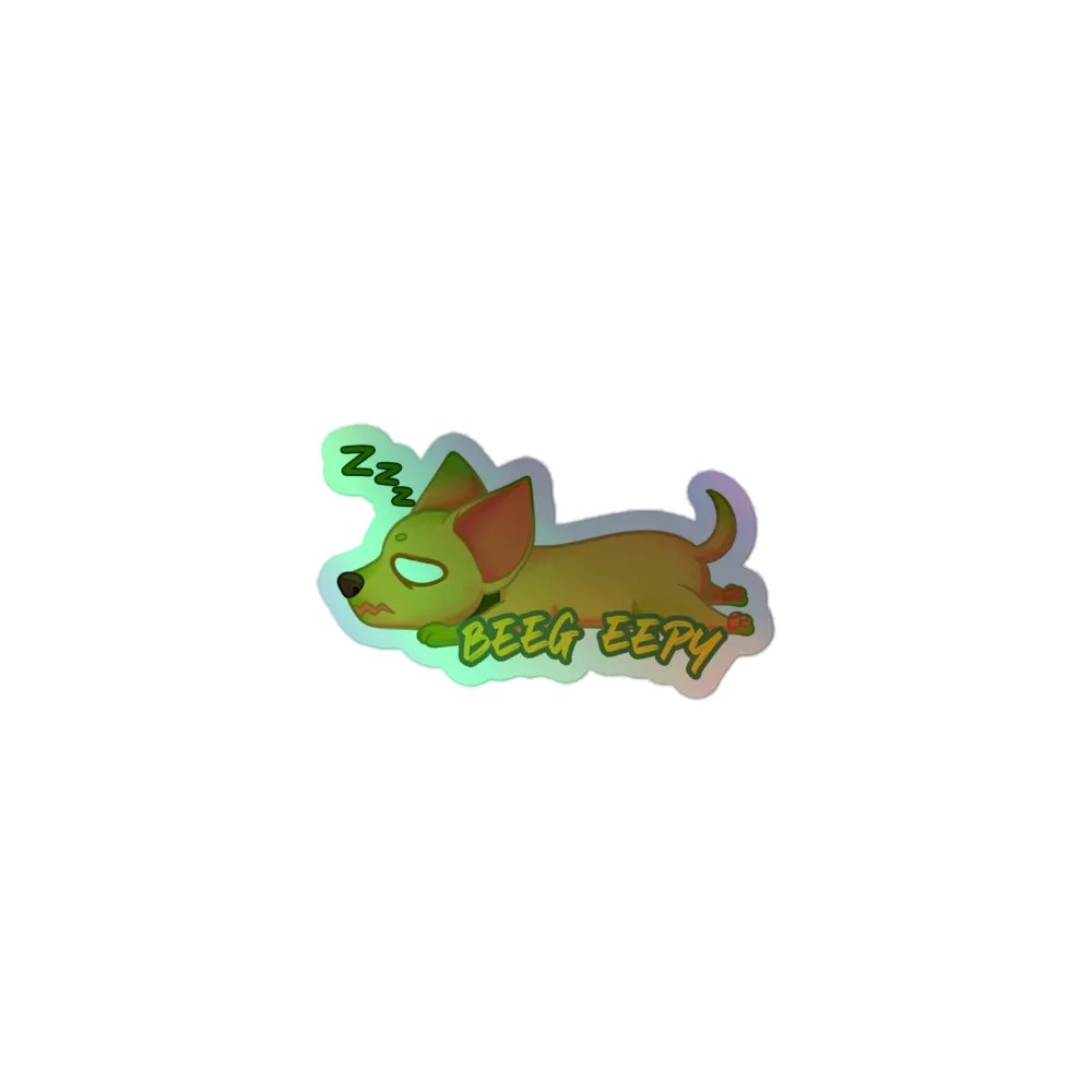 Pupaya Eepy Sticker Holo product image (1)