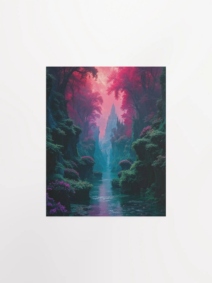 Enchanted Ascent Matte Poster product image (1)