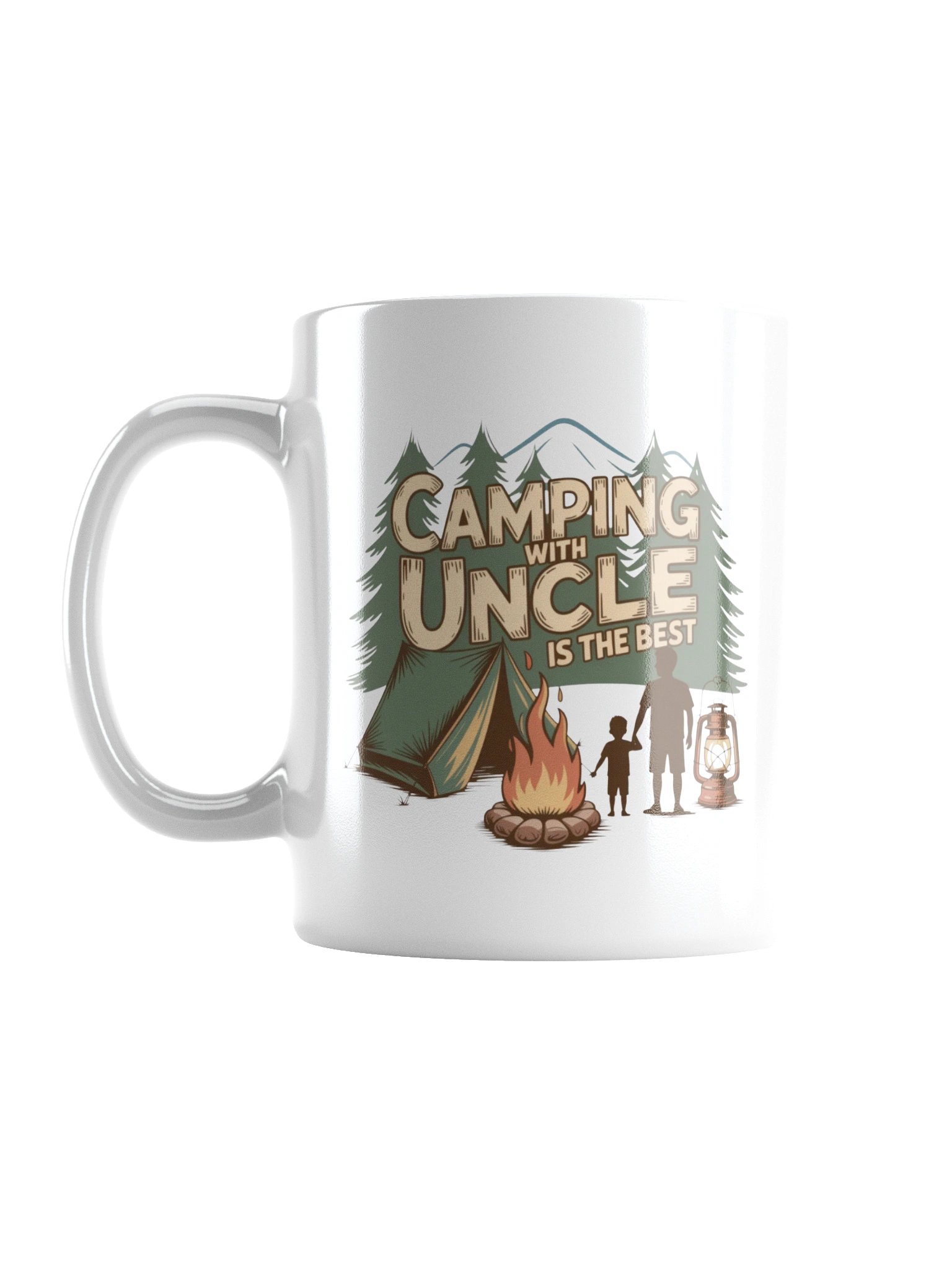 Uncle and Nephew Camping Coffee Mug product image (3)