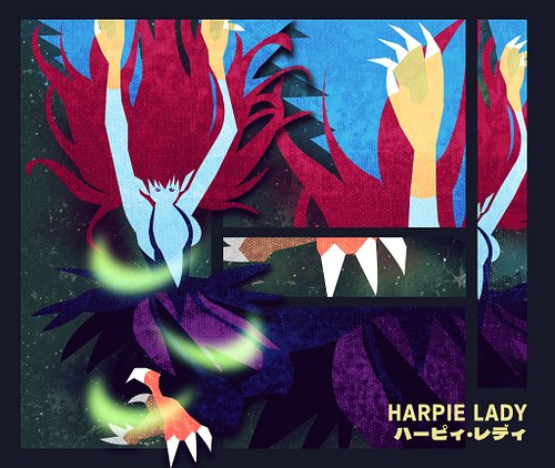 Dark Magician, Blue-Eyes White Dragon, Red-Eyes Black Dragon, and now Harpie Lady! My signature monster series adds another d...