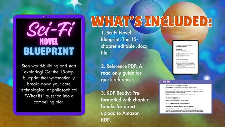 Sci-Fi Novel Blueprint product image (2)