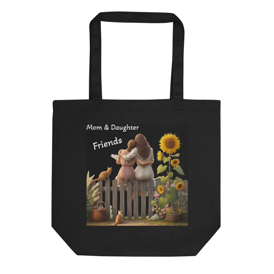 Mom & Daughter Friends Eco- Friendly Tote Bag product image (3)